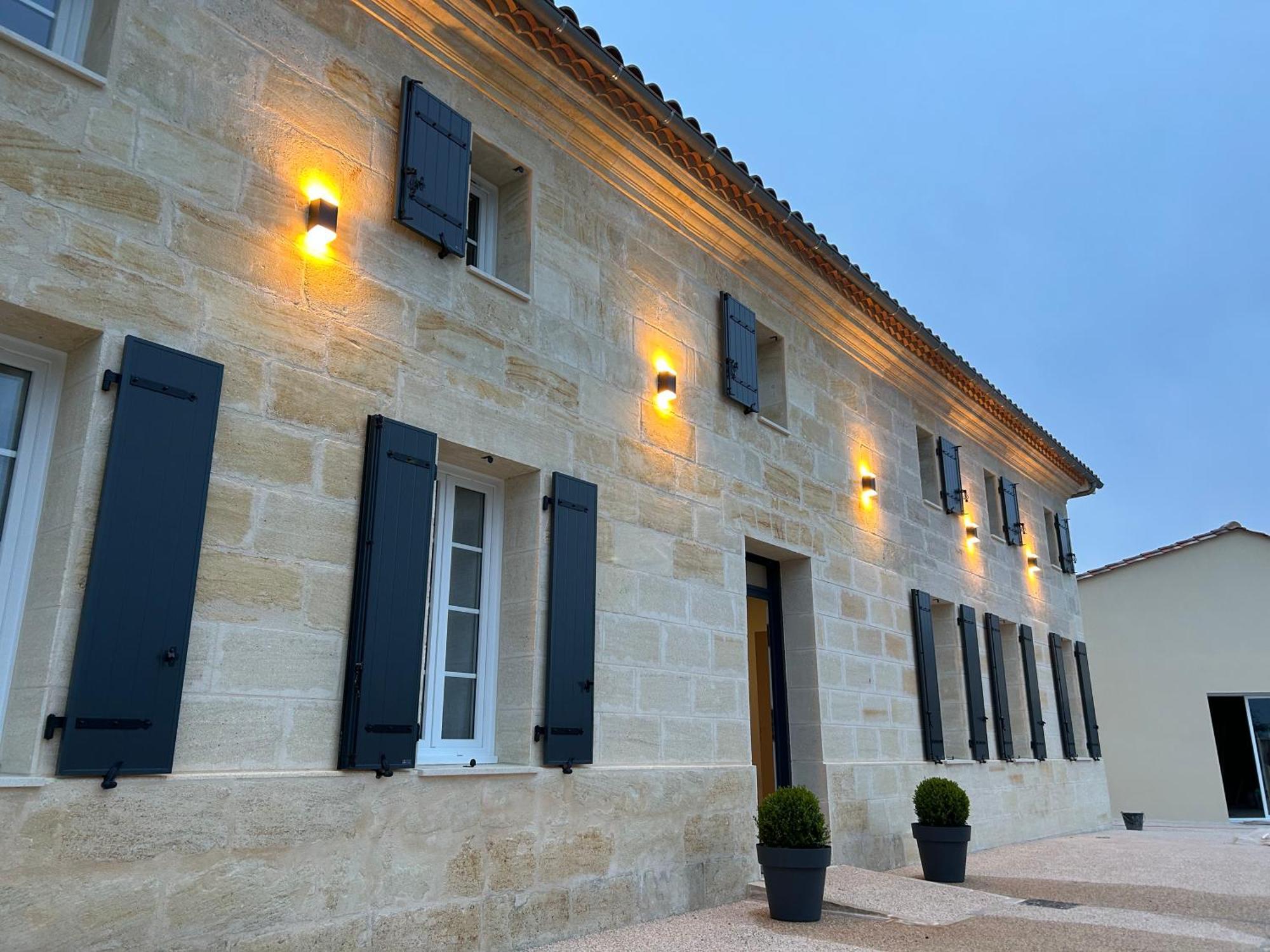 Repaire - Le Repaire De Maltus "Gites & Spa" Lussac (Gironde) Exterior foto